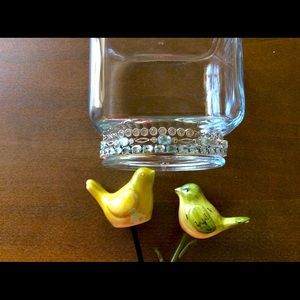 Unbranded Aquamarine/diamond 925 Strling Bracelet